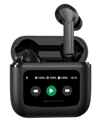 Ecouteurs sans fil T68 Pro – BT5.3 – Reduction de bruit – Noir